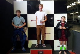 Racing Perfection Kart Academy Eastleigh Juniors Final Podium - Round 7
